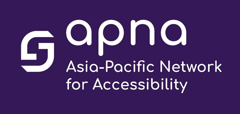 Logo of the Asia-Pacific Network for Accessibility.
